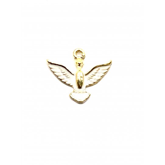 Pendant anka (oiseau phnix) maill 13x 18.6mm
