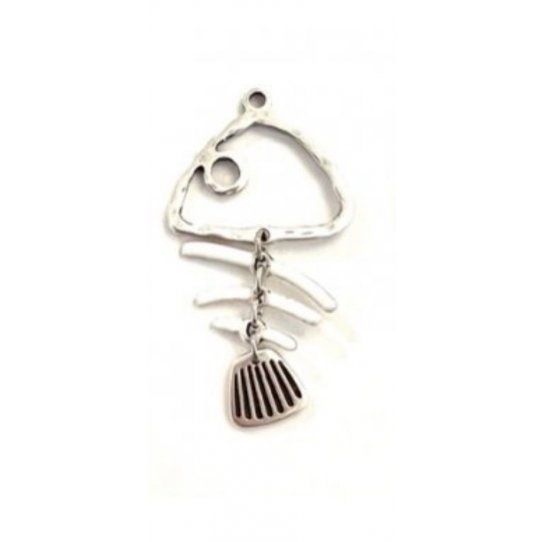 Pendant petit poisson maill
