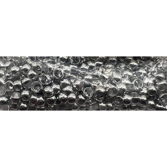 PERLES A ECRASER 2.4 MM argent,arg ant , or rose ou or