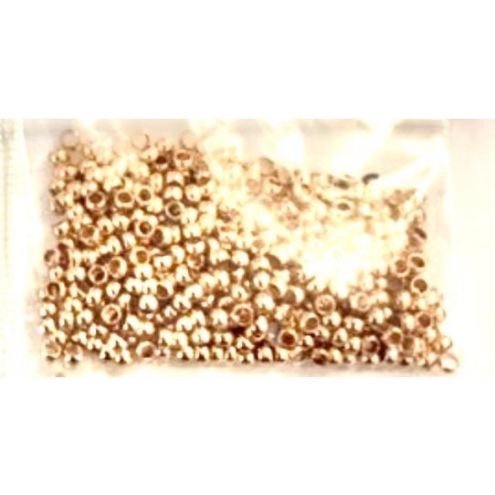 Perles  ecraser 2.80mm trou : 1.10mm-4 couleurs