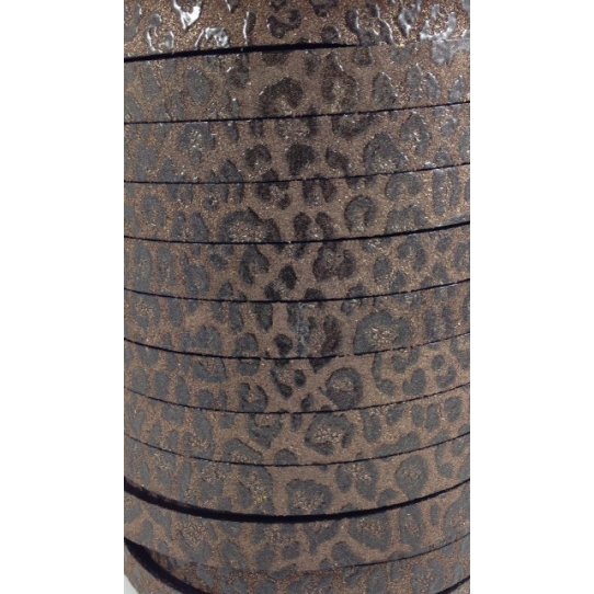 Print cheetah leather 10mm