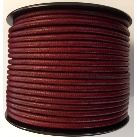 Round leather 3mm