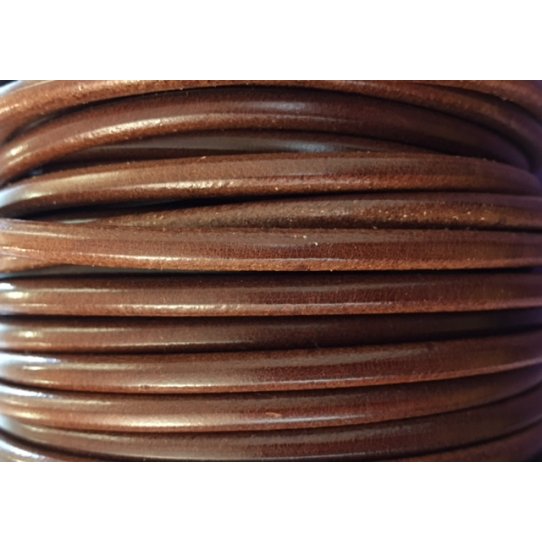 Round leather 5mm