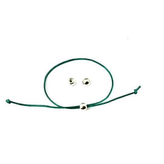 Sliding clasp with silicon