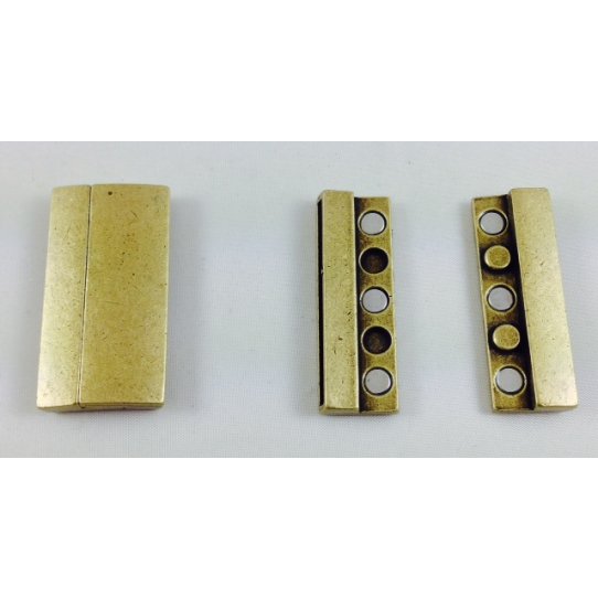Fermoirs aimant BRONZE