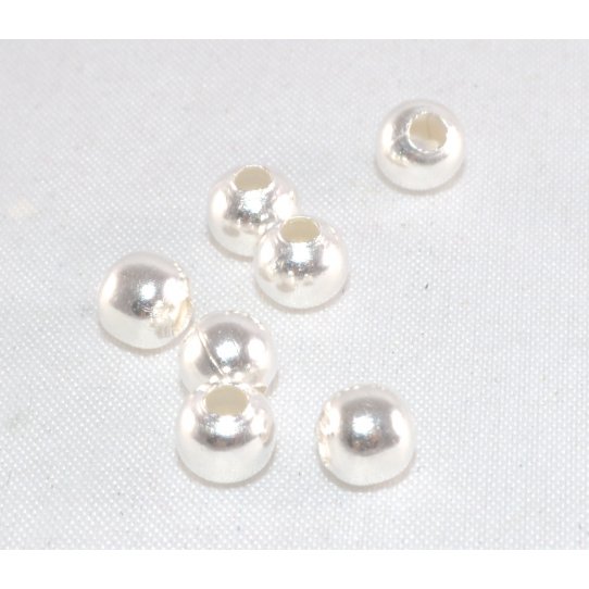 perles en metal 5mm de diamètre