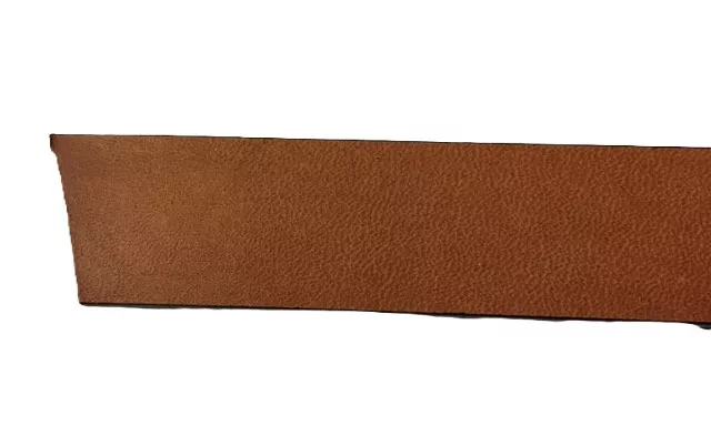 20 CM  de Cuir de veau en  20mm - Marron moyen