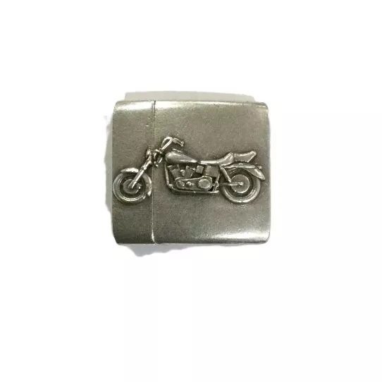 Fermoirs aimantés 20mm en étain Motif MOTOCYCLETTE