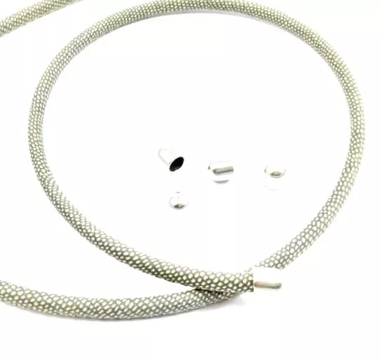 Embout de finition pour cuir rond ou plat 5mm