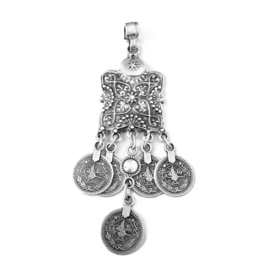 Grand pendant ethnique