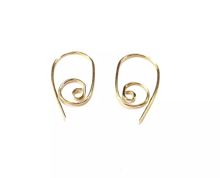 6 Boucles  d'oreilles plaqué 1 micron en France