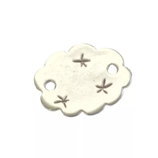 Nuage avec étoiles EN ETAIN-Fabrication FRANCAISE