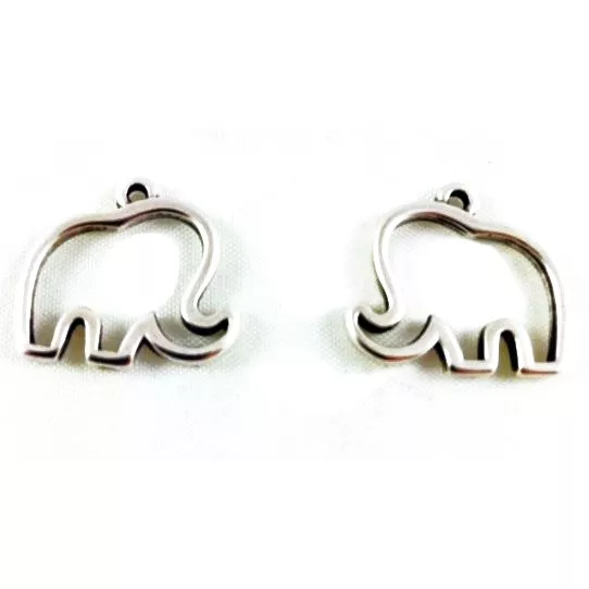Pendant elephant stylisé