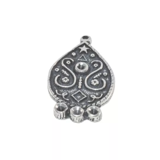 Pendant avec motifs abstraits