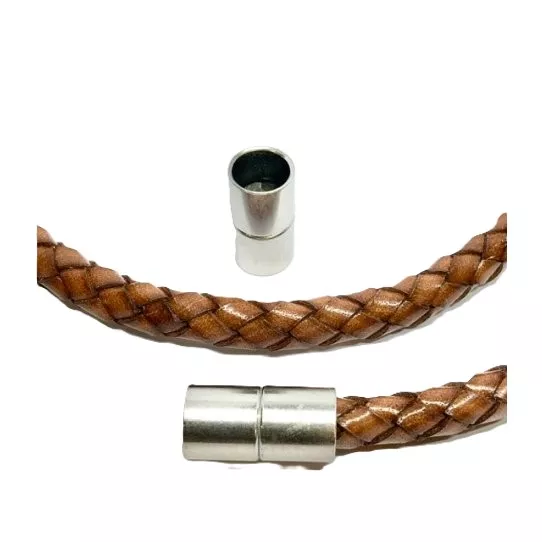 Fermoir aimanté 10mm rond en laiton