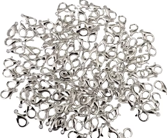 petit mousqueton 10 mm or rose, or, argent ou argent vif - Argent