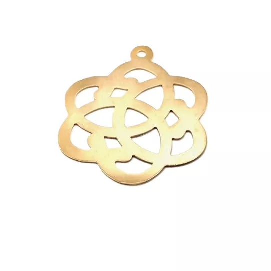 Serenité en laiton or rose