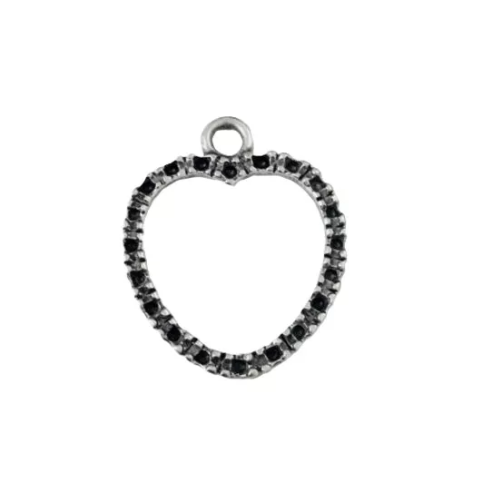 Pendant coeur évidé