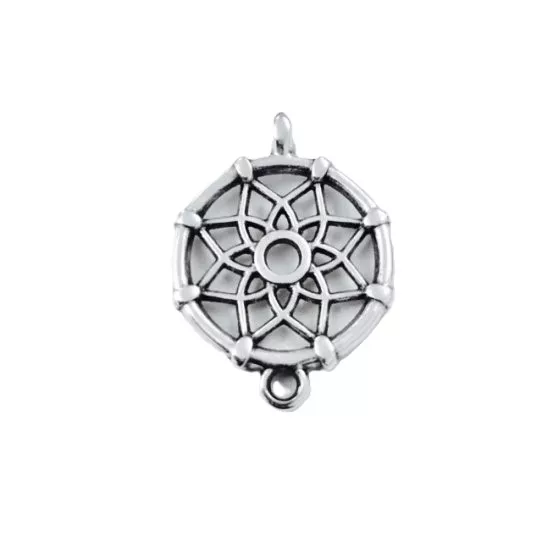 dream-catcher-attrape rêve en pendant sans plumes