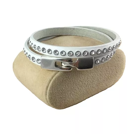 Fermoir boucle pour cuir 5-6mm - Argent