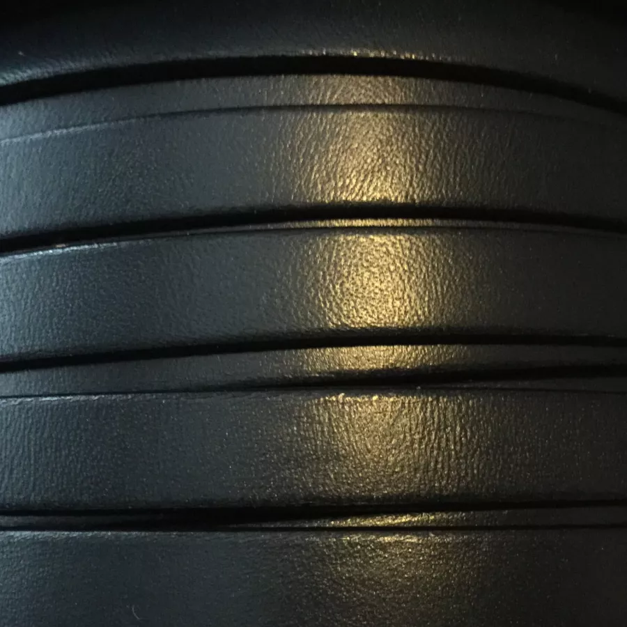 Cuir de Veau 10mm - Bleu marine