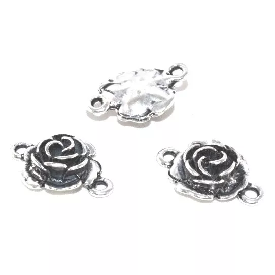 Intercalaire rose avec 2 anneaux