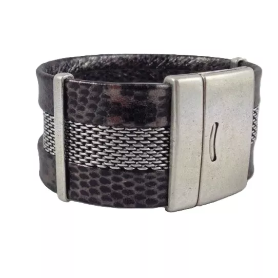 CHAINE PLATE 10MM en laiton plaquée en France