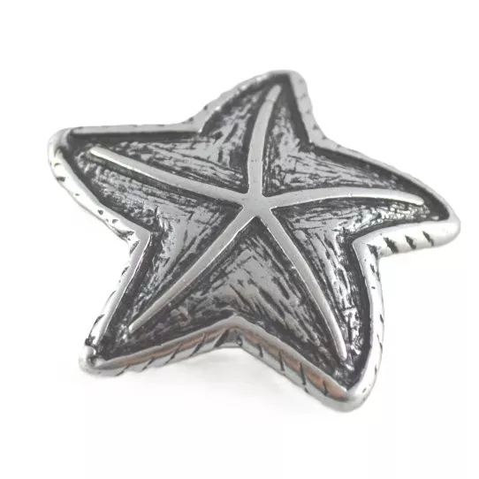 Passant feuilles à 5 pointes 10mm pour cuir