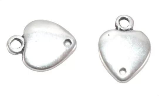 Pendant ou intercalaire coeur