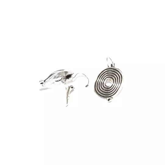 Dormeuses en étain, fabrication Française, plaqué 10microns