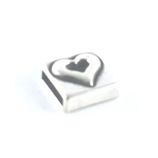 passant 10mm carre avec coeur