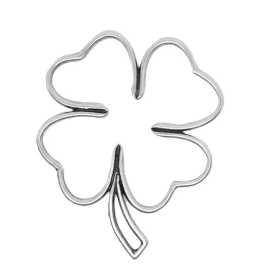 Grand  trèfle à 4 feuilles pour sautoir