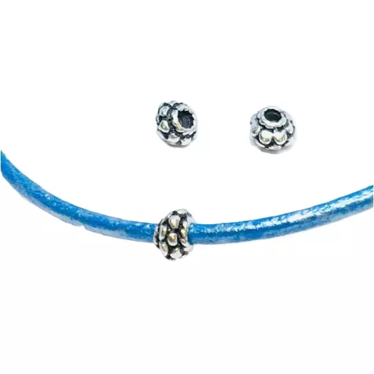 50 Perles de 5mm de diamètre et trou 2.10mm , 12 cts ttc l'unité