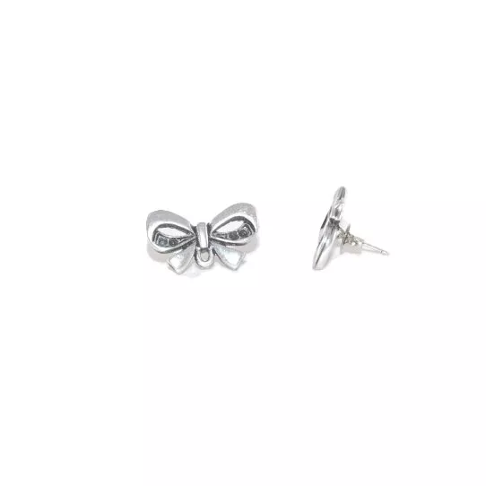 Boucles d'oreilles à clous en noeud papillon