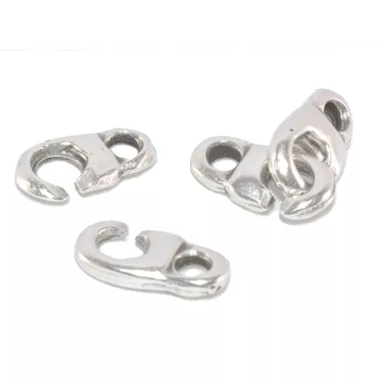 Fermoir crochet en zamac