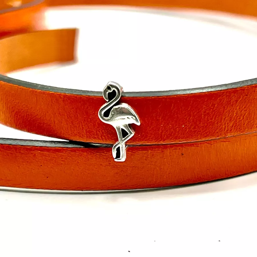 Passant flamand rose 10mm