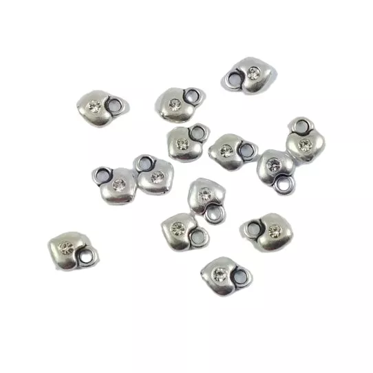 Tout petit coeur avec strass