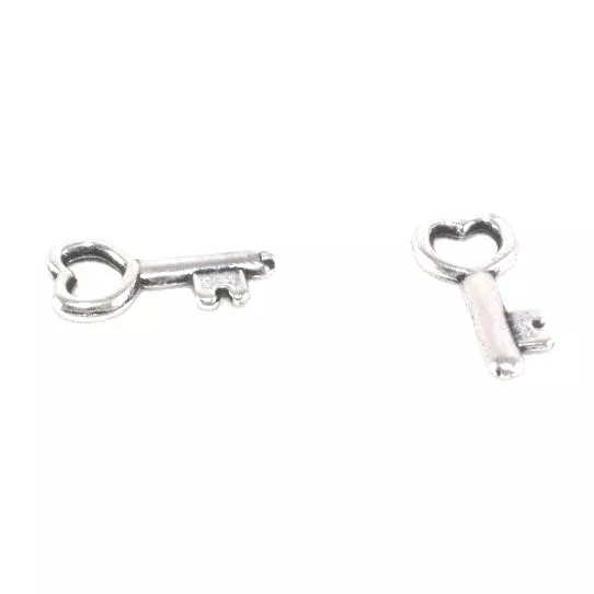 Pendant petite clé 12 x 6 mm