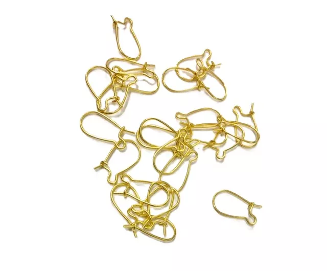 Crochet de boucles d'oreille - Or