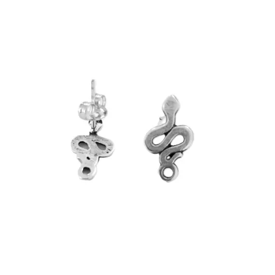 Boucle d'oreille petit serpent