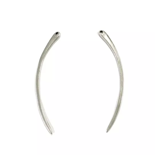 pendant très long tige plate