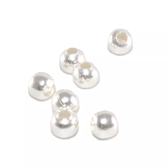 Perles en laiton 5mm plaqué en France