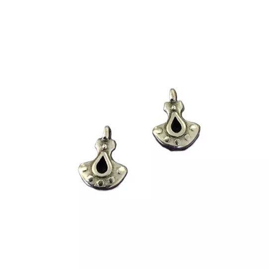pendant abstrait petite taille 10.4 x 7.8mm