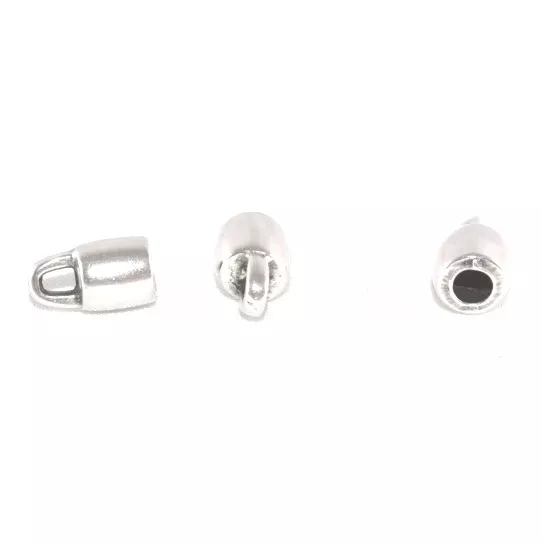 Cloche 3mm plaqué argent
