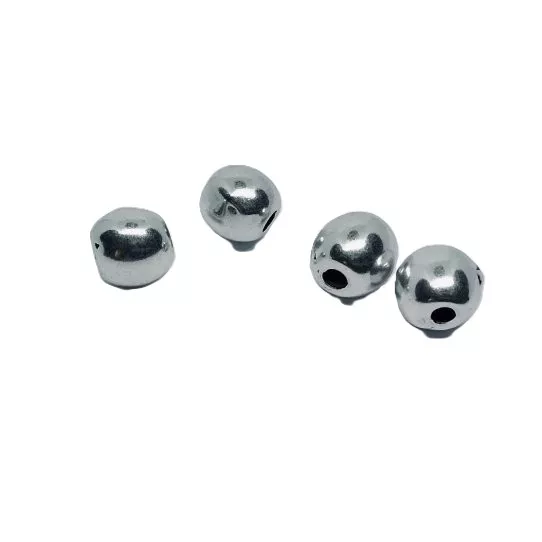 Perles en 7mm plaqué argent