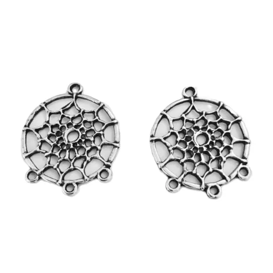 Pendants Base Attrape Rêve en zamac