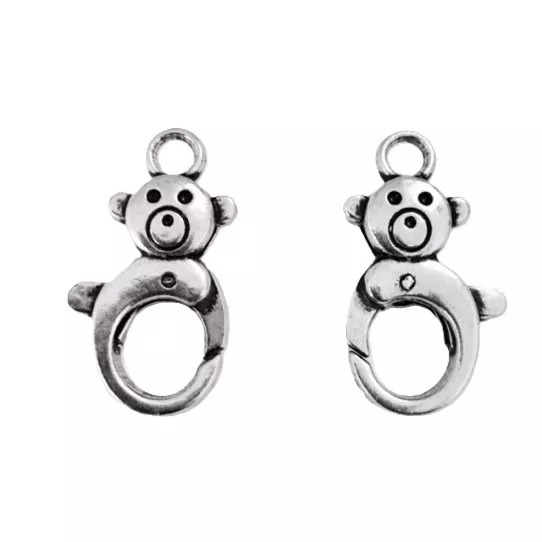 Mousqueton ourson pour enfant, double face