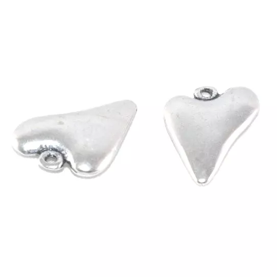 Pendant cœur stylisé