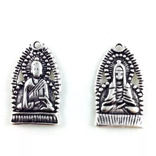 Pendant double face Bouddha