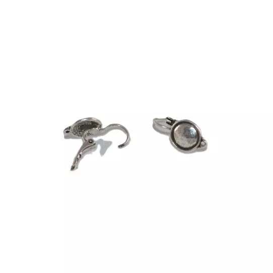 Dormeuses en étain, fabrication Française, plaqué 12 microns